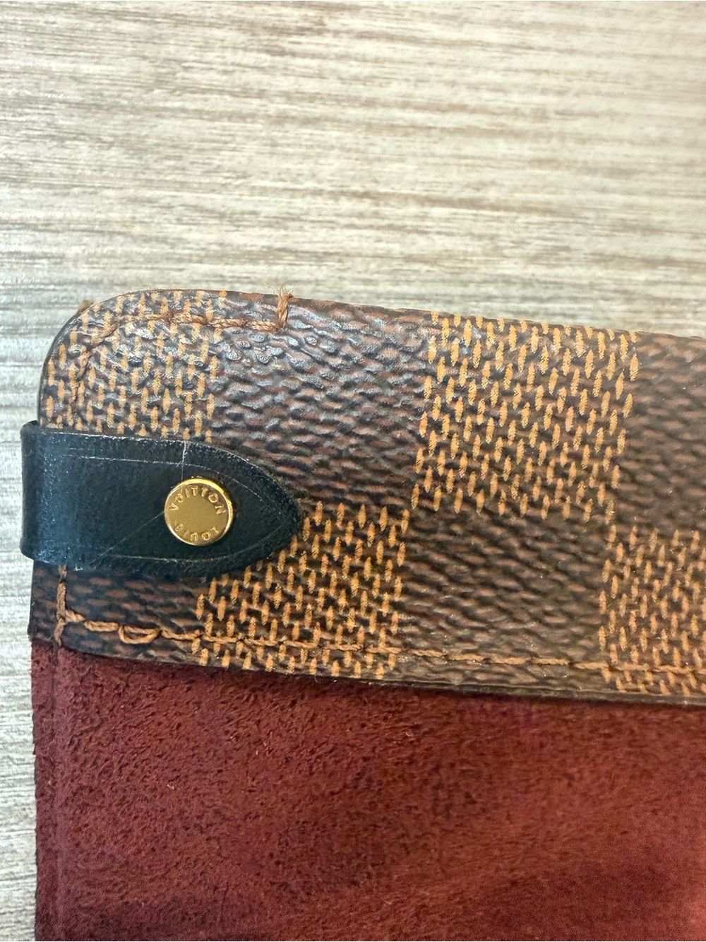 Women’s Red Leather Chain-Handle Shoulder Bag - Picture 4 of 16